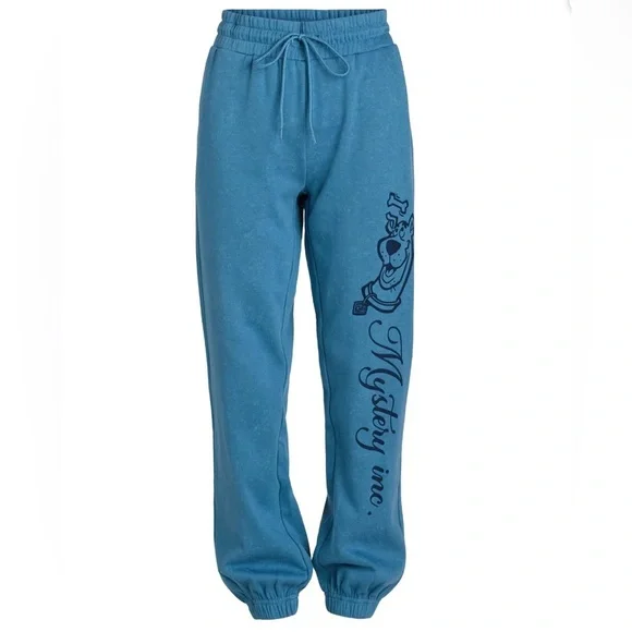 🚫SOLD🚫 Scooby Doo Blue Sweatpants - Sz. XS - Picture 5 of 10